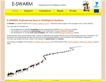 Tablet Screenshot of e-swarm.org